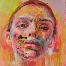 self portrait of a girl